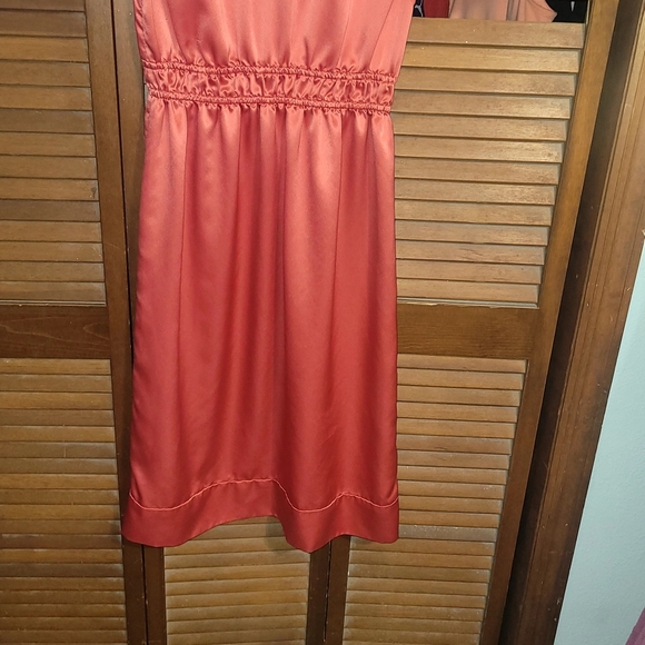 Max & Cleo Coral Midi Shift Dress - Picture 4 of 8